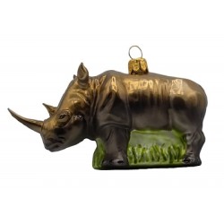 Weihnachtskugel Nashorn Weihnachtskugel Nashorn