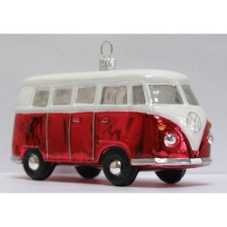Christbaumschmuck VW-Bus Rot Christbaumschmuck VW-Bus Rot