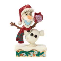 Disney Traditions - Jim Shore - Festive Frost - Olaf Disney Traditions - Jim Shore - Festive Frost - Olaf