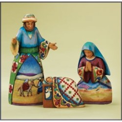 Jim Shore Heartwood Creek Holy Family