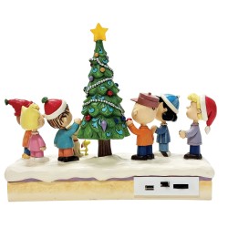 Peanuts by Jim Shore - O Christmas Tree - Charlie Brown und seine Freunde - LED Peanuts by Jim Shore - O Christmas Tree - Charlie Brown und seine Freunde - LED
