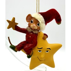 Anhänger Maus auf Stern