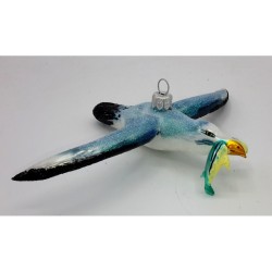Christbaumschmuck Möwe mit Fisch Christbaumschmuck Möwe mit Fisch