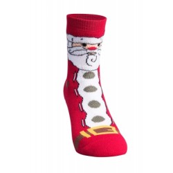 Design-Haussocken Weihnachtsmann 31/34