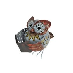 Medusa Windlicht Eule Hedwig mit Buch Medusa Windlicht Eule Hedwig mit Buch